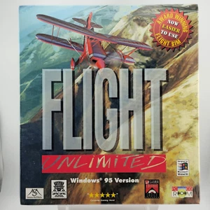 Flight Unlimited, 1995, Big Box, New & Sealed - Picture 1 of 8