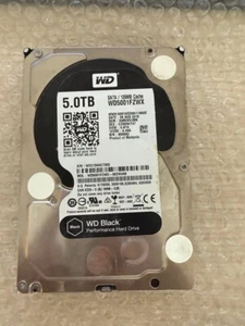 WD Black Internal HDD WD5001FZWX 5TB w/ 128MB Cache 6Gb/s 7200rpm 3.5" - Afbeelding 1 van 1