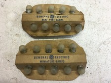 Vintage General Electric Miniature Lamp Light Bulbs Lot Of Boxes