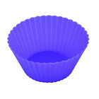 8pcs/lot Silicone Cake Cup Round Shaped Muffin Durable Cupcake Baking Molds