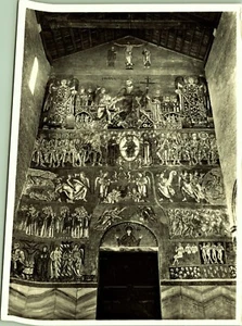RPPC Último Juicio Catedral S Maria Assunta Venecia Italia Foto Real Postal - Imagen 1 de 2