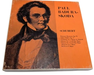 PAUL BADURA-SKODA | SCHUBERT | A- Boxed Reel to Reel Tape | Original Recording - Picture 1 of 5