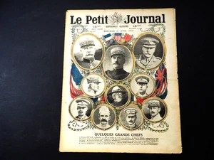 Le Petit Journal Supplement –Sunday, 21 April 1918, No. 1426 French Magazine. - Picture 1 of 7