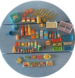 Barbie Dream Accesorios de Cocina Comida TV Cena Huevos Mattel 1978 Años 70 Retro Lote - Imagen 1 de 13