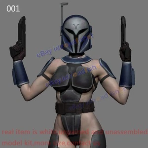 Bo-Katan Woman 1/8 Model Kit Unpainted Unassembled 25cmH 001 Ver. 3D Printing GK - Picture 1 of 14