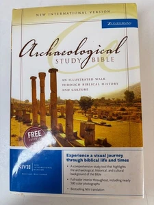 NIV Archaeological Study Bible Hardcover 2005 - Imagen 1 de 22