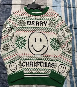 Size 10/12 Boy Christmas Sweater  - Picture 1 of 3