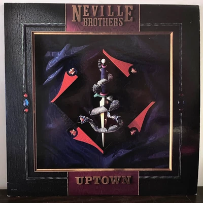 THE NEVILLE BROTHERS - Uptown (1987) - 12" Vinyl Record LP - VG+ - Image 1 of 3