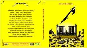 METALLICA LIVE EUROPE 2024 mehrere Showauszüge BLU-RAY - Bild 1 von 5