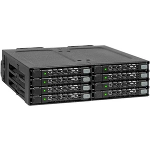 Backplane IcyDock 8x6,3cm SATAI-III in 1x5,25" SSD/HDD 7mm - Bild 1 von 1