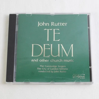 Te Deum and Other Church Music CD,  John Rutter Director COLCD 112,  1990 Foto 1 de 4