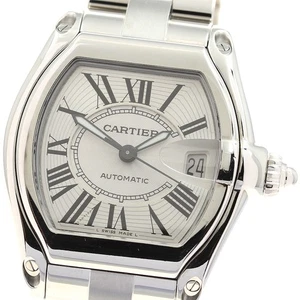 CARTIER Roadster LM W62025V3 Date Silver Dial Automatic Men's Watch_918608 - Picture 1 of 7