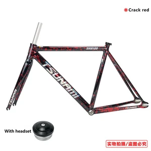 Fixied Gear Bicycle Framesets 52 55 58 CM 700C MTB Road Bike Fixie Bicycle Frame - Picture 1 of 30