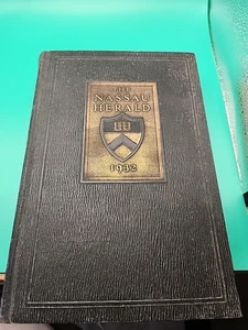 Jimmy Stewart Actor Princeton University Nassau Herald Yearbook 1932 Sr Year - Picture 1 of 12