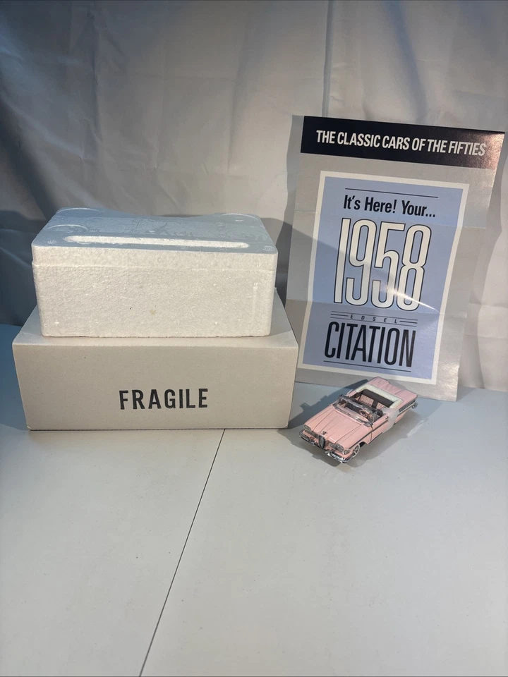 Franklin Mint 1987 Precision Models 1958 Ford Edsel Citation Die-Cast 1/43 Scale - Image 1 of 4