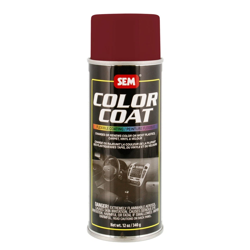 SEM Color Coat Firethorn Rojo Vinilo Spray Auto Pintura Coche 12 OZ SEM 15113 Foto 1 de 1