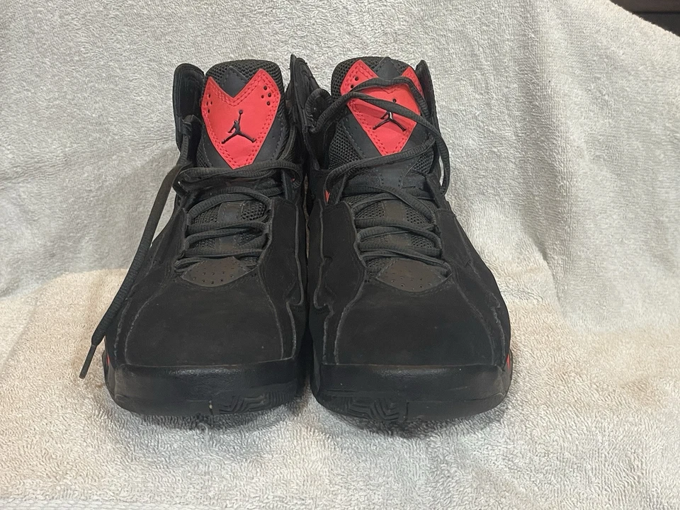 Nike Air Jordan True Flight 23 Tenis Zapatos Talla 10 Negro Infrarrojo 342964-023 Foto 1 de 4