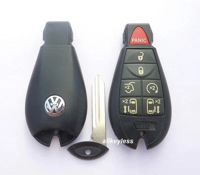OEM 2009-2014 VW VOLKSWAGEN ROUTAN keyless entry remote key fob IYZ-C01C - Image 1 of 4