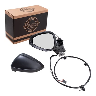 Power Mirror For 2017-2019 A4 Turn Signal Indicator Heated Left 8W1857409T9B9 - Изображение 1 из 4