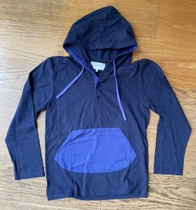 Original vintage Duffer hooded sweat. Size L. US navy - Picture 1 of 9