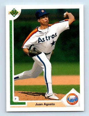 1991 Upper Deck Juan Agosto Houston Astros #569 - Image 1 of 2