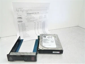 MB0500GCEHF 658084-001 HP 500Gb 7.2K Hard Disk + Caddy 651314-001 (Used Tested) - Picture 1 of 10