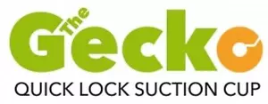 Gecko Quick Lock Suction Cup Bathroom Soap, Shower Bath Rack, Towel Rails /Rings - Picture 1 of 11