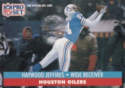 HAYWOOD JEFFIRES 1991 NFL Pro Set - Image 1 of 2