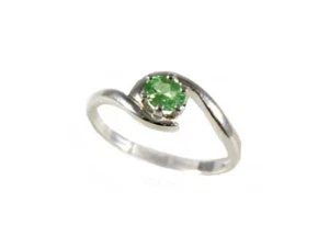 Alejandrita antigua del siglo XIX 1/3ct + anillo Rusia cortado a mano genuino cambio de color natural - Imagen 1 de 7