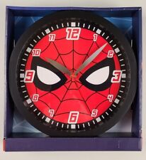 Spider-Man Wall Clock, Analog 10" Display, Marvel, SPD3620, SPD1395BX