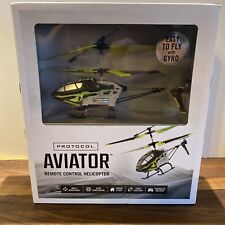 NEW Protocol Aviator Indoor Remote Control RC Helicopter with Gyro Stabilization