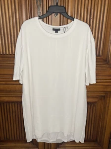 Abito da donna Rudsak bianco medio look a strati fluente vestibilità sciolta nuovo senza etichette - Foto 1 di 15