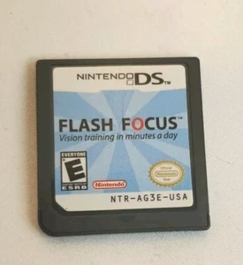Nintendo DS Flash Focus Vision Cartuccia Allenamento - Foto 1 di 2