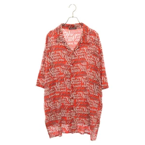 Balenciaga 18SS Love Short Sleeves 38 Shirt 571440 Chest 25.8 inch Men - Picture 1 of 6