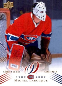2008-09 Upper Deck Montreal Canadiens Centennial Set Michel Larocque Montreal