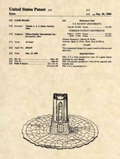 Official Dark Tower Game Patent Prints Circa 1981. Milton Bradley Patent Art 267