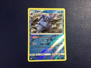 CARRACOSTA Sun & Moon Unified Minds Pokemon Card Reverse Holo, Rare + 2019 LP - Picture 1 of 2