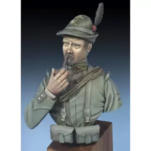 Kit Modelo Resina 1/10 BUSTO Oficial Italiano Soldado Primera Guerra Mundial Sin Pintar - Imagen 1 de 1