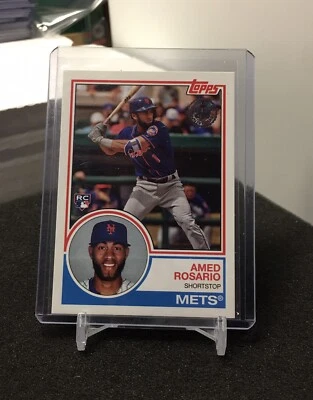 Amed Rosario 1983 Rookie Insert 2018 Topps 83-50 New York Mets RC - Image 1 of 3