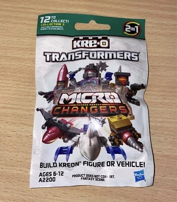 Kre-o Transformers Micro Changers Collection 3 Figure blind bag - Image 1 of 2