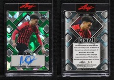 2022 Leaf Metal Green Crystals /8 Morgan Rogers #BA-MR1 Auto