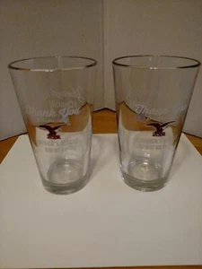 Yuengling #Cheers RI / Beer Glass (Set Of 2) 16oz. Barware Advertising - Picture 1 of 2