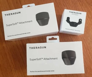 TheraGun Duo Adapter Attachment W/ TWO Supersoft Accessory pro prime mini elite - Picture 1 of 4