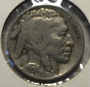 1930 Buffalo Nickel Philadelphia Mint United States 5c - Picture 1 of 4
