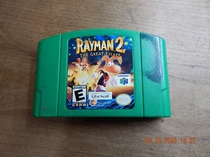 Rayman 2 The Great Escape n64 Nintendo 64 Authentic Tested - Picture 1 of 2