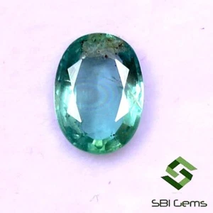 9x6.50 mm Certified Natural Emerald Oval Cut 1.50 CTS Untreated Loose Gemstone - Picture 1 of 6