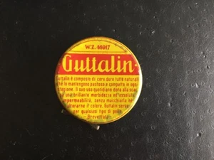 Scatola Metallo Latta Tin Box Guttalin  Vintage Collezzione Metal Box Made Italy - Picture 1 of 7