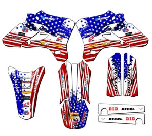 2003-2004 YZ 450 F MERICA Usa Senge Graphics Kit Compatible with Yamaha - Picture 1 of 10