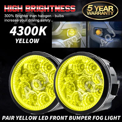 Fits 2011-2014 Nissan Juke Front Bumper Clear Lens Fog Lights Lamps Assembly Foto 1 de 4