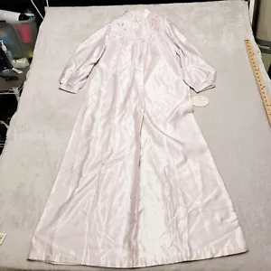 ILISE STEVENS Taglia Small | Camicia da notte rosa in raso nuova con etichetta vintage - Foto 1 di 12